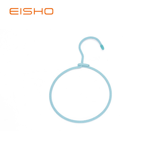 EISHO Metal Rings Rope Hangers for scarves Ties