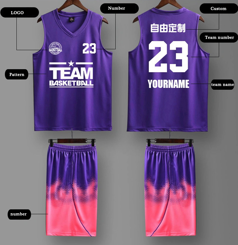 Custom Cheap Blank Sublimated Basketball Uniforms Jerseys