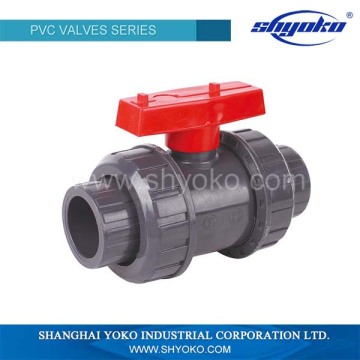 China factory customed compact pvc ball valves