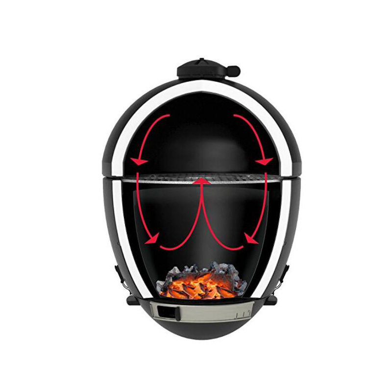 21&quot; Steel Kamado BBQ ze gri