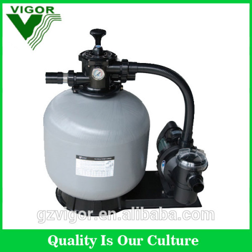 Factory price swimming pool equipment sand filter and pump