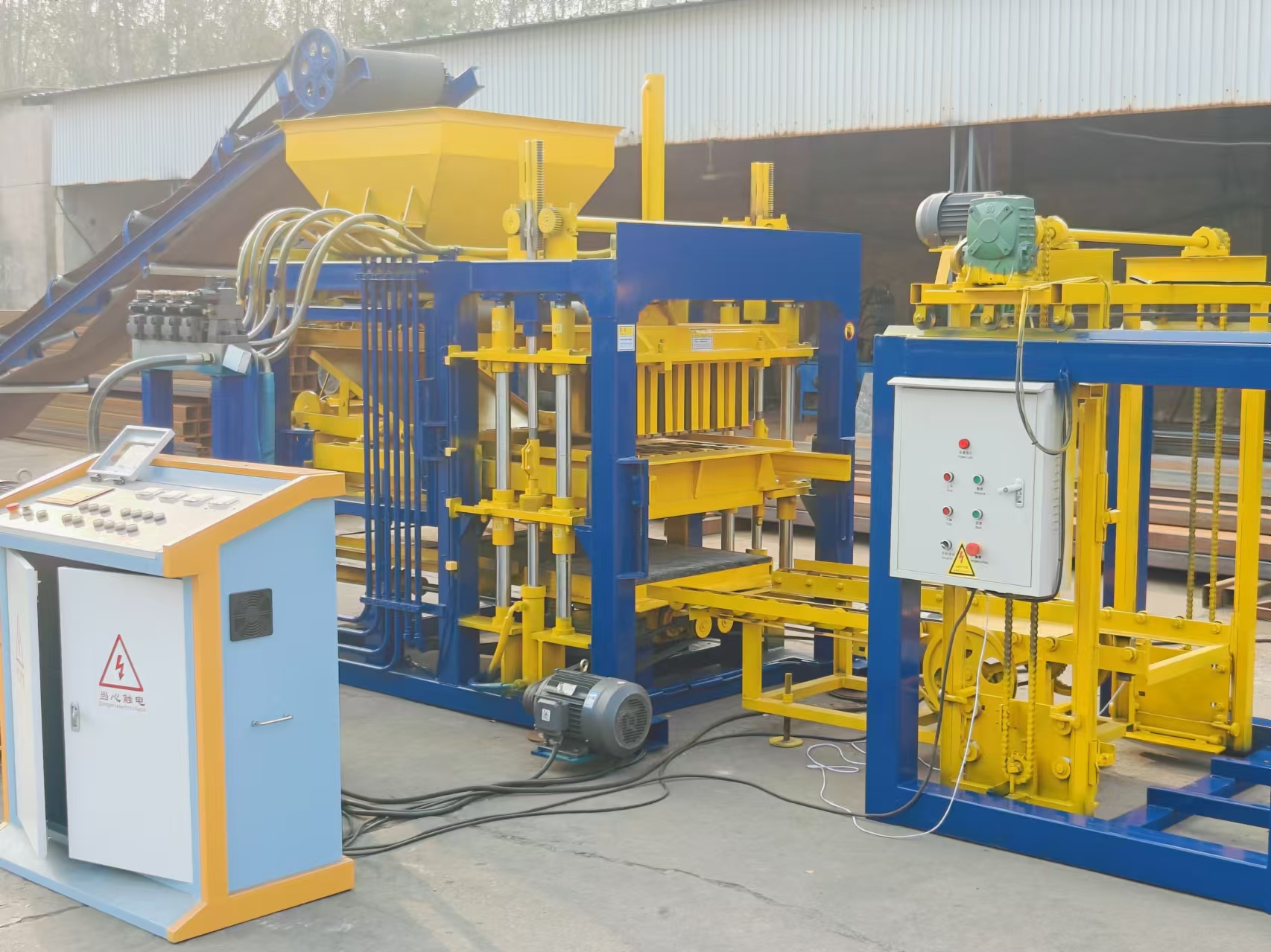 Полностью автоматическое изготовление бетонных блоков настраиваемой машины fully automatic concrete block making machine customized