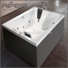 Bathroom bath tub whirlpool spa freestanding acrylic 2 person indoor massage bathtubs