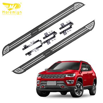 Aluminum Alloy Nerf Bar Side Step for Jeep Compass - Maremlyn Auto Accessories