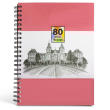 Custom Drawing Sketchbook A4 120gsm Paper Spiral Bound for Artists - Wholesale Supply