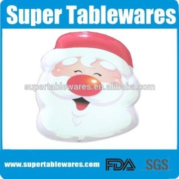 Melamine Cake Plate plastic dish for christmas
