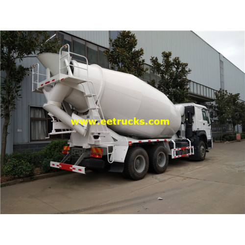 HOWO 10 Wheel Beton Transit Mixer Trucks