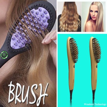 Top Straightening Hair Electric Ceramic Brush