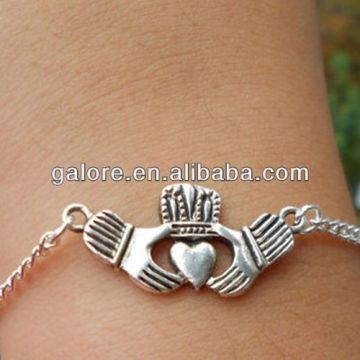 hand love bracelet silver hand bracelet women hand bracelets