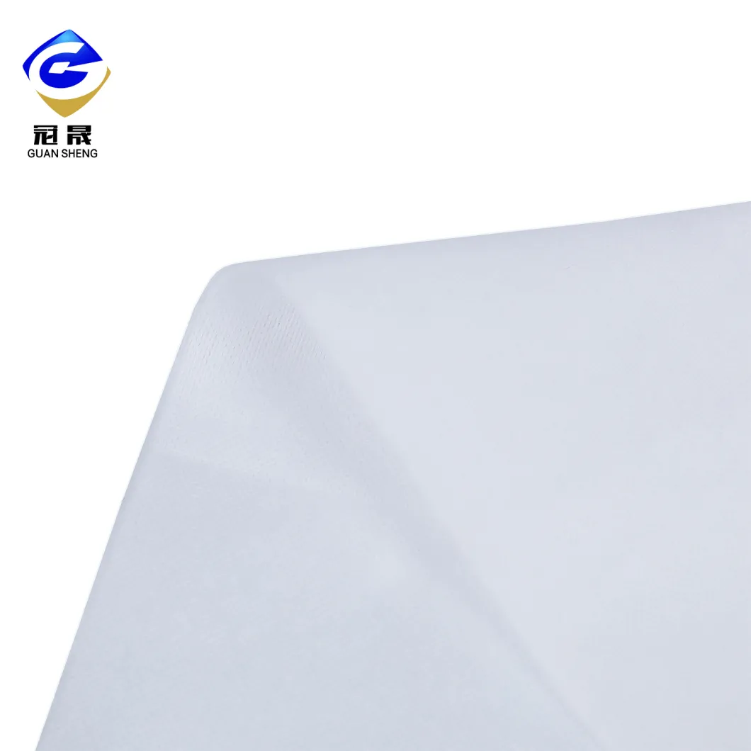 Viscose&Polyester Parallel or Cross Spunlace Nonwoven Fabric for Wipes