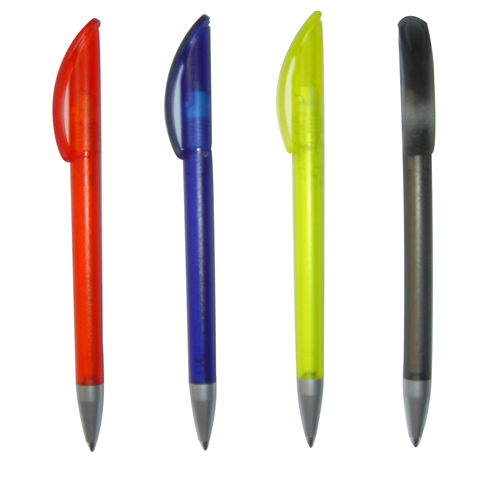 Plastica clicca penna 4 colori