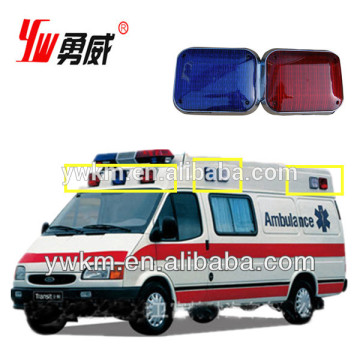 waterproof red and blue police vehicle led back lights