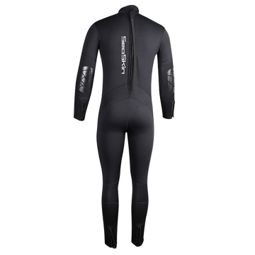 Zeegeacht heren volledige pak ykk back zip wetsuit