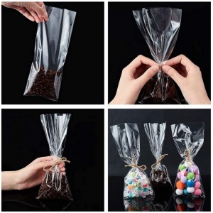 Transparent Plastic Bags for Packing