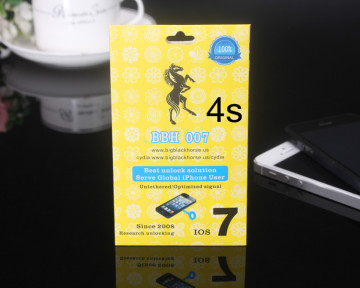 for iPhone 4S Unlock Card, SIM Unlock Card, Unlock SIM Card (W-IPA-052)