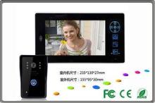 touch keypad control Villa Intercom System , 7 inch color T