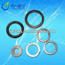 graphite reinforced gasket/ graphite gasket factory