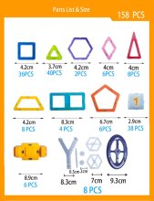 New arrival magical magnet building toys