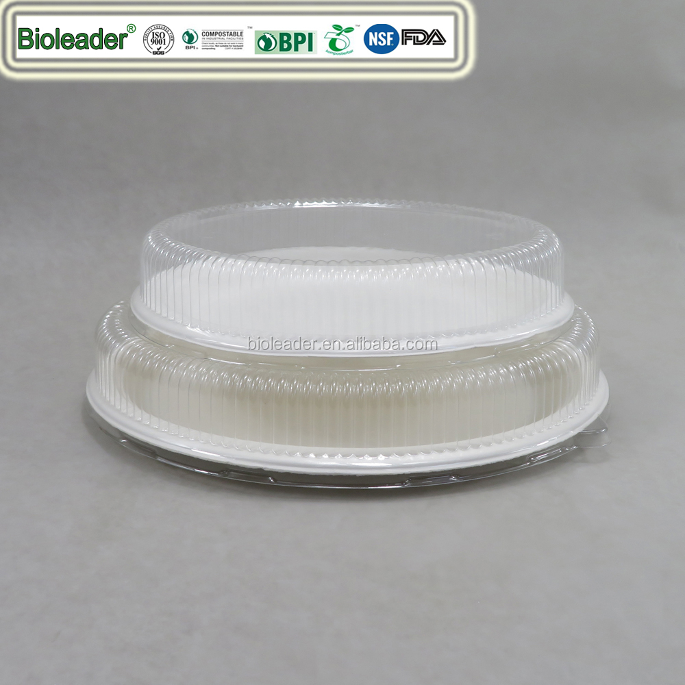 Wholesale Sugarcane Bagasse Biodegradable Round Plate