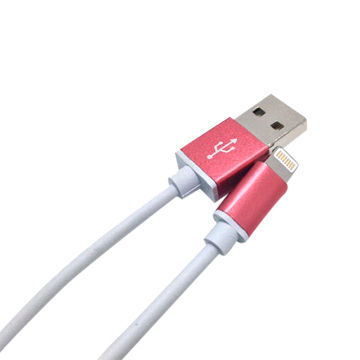 2014 Hot Selling Aluminum Alloy USB Data Cable for iPhone 5