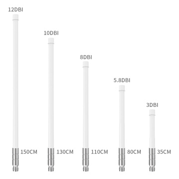 Antena de gateway Lora 868MHz 915MHz Antena de vidro de fibra