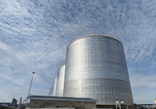 Automated cement storage and transportation silos