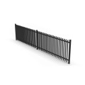 3d curved wire mesh fence square type post