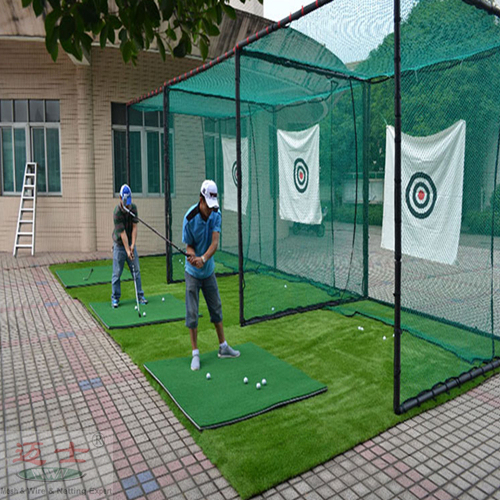 Green Golf Training Net hitting Cage