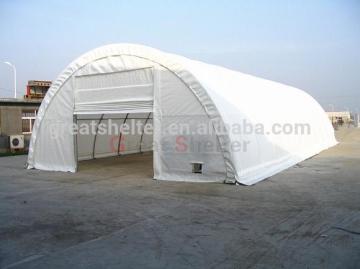 galvanized RV shelter carport curved carport