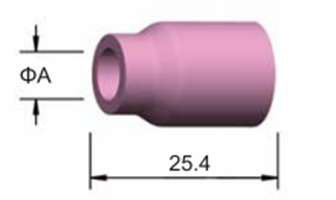 53N Tig Welding Ceramic Nozzles