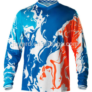 Sublimation custom motocross jersey