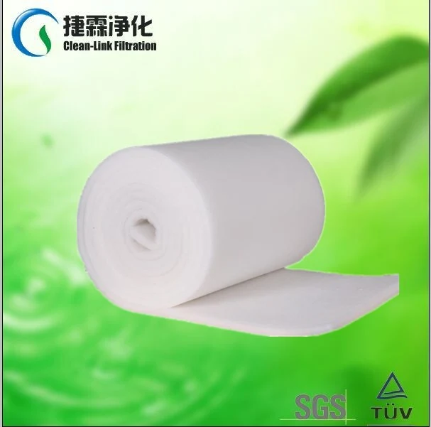 Pet Organic Synthetic Fiber Pre-Efficiency Filter Media