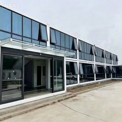 Durable Folding House Unit with Rapid Deployment Design