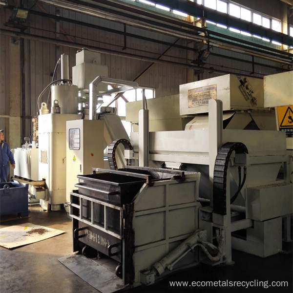 Hydraulic Metal Particles Cuttings Briquetting Press Machine