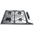 Indesit 4 Rings Hob Top inoxidável esmaltado