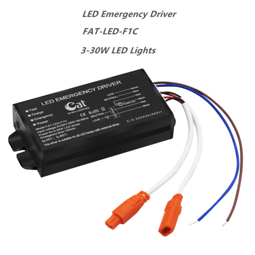 Driver de reserva de bateria de emergência LED Downlight