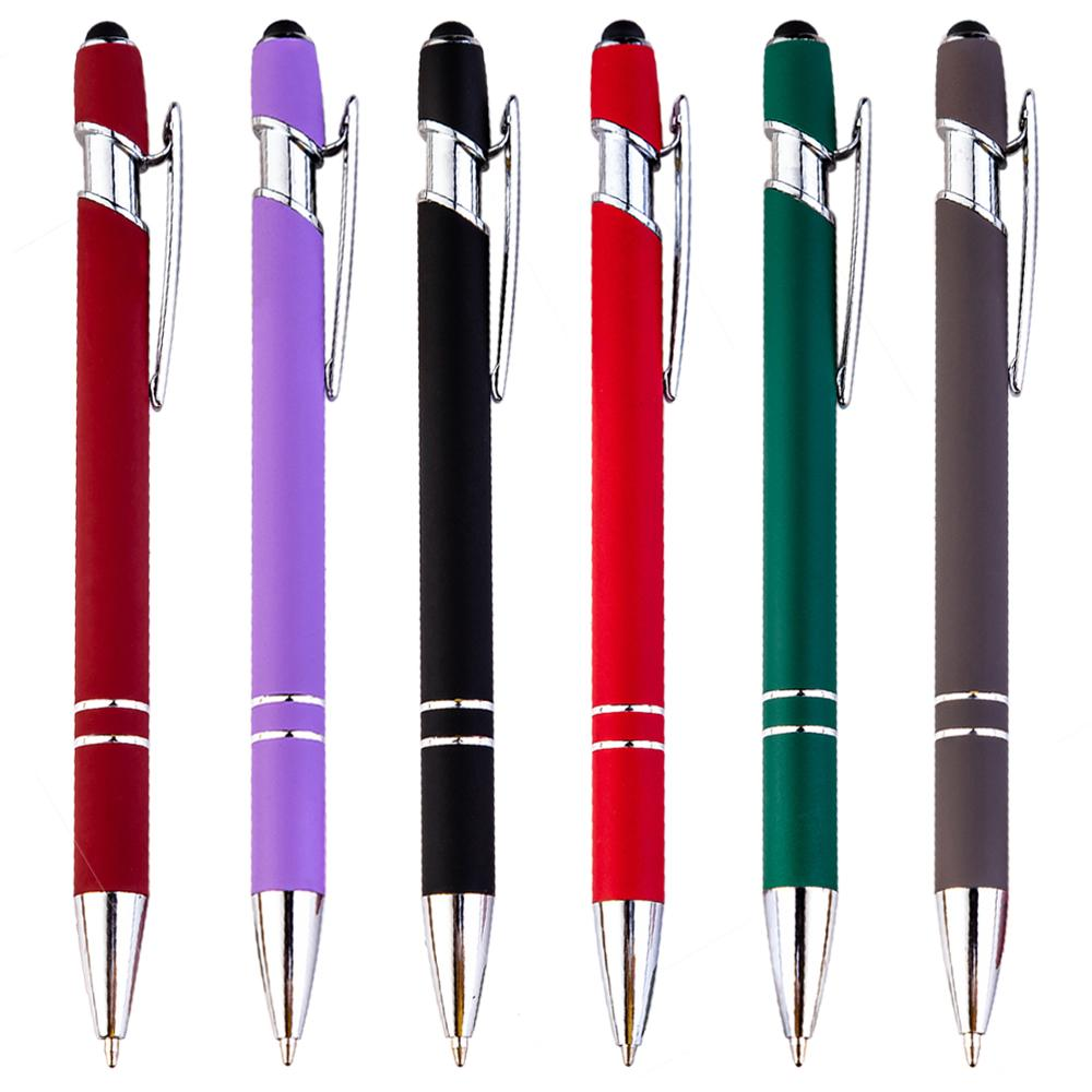 Hot selling promotional pen custom logo ball pen stylus metal pen with custom logo