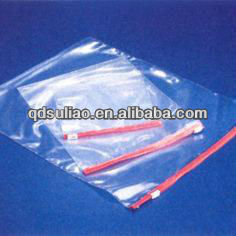 Clear Plastic Slider Zip Lock Bag