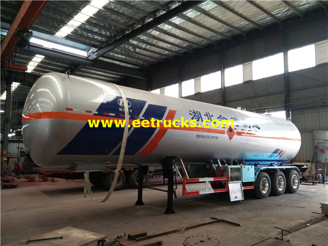 60000L 24MT LPG Semi-trailer Tankers