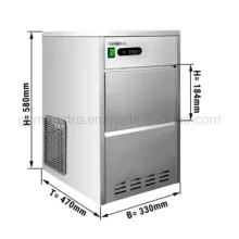 Stainless Steel Kitchen Equipment Cube Ice Making Machine Ice Maker