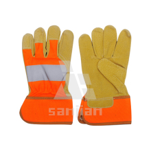 Leather working gloves