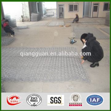 Good quality manufacture galvanized gabion river mattress