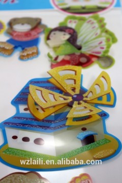 Removable decorative pvc wall sticker 2015 custom