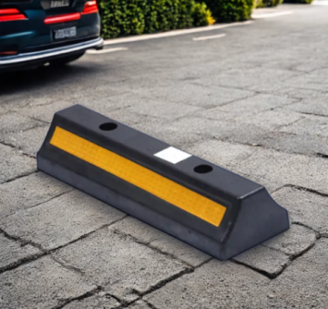 Carport Rubber Plastic Wheel Stopper Protectors