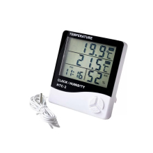 HTC-2 Large Screen Temperature and Humidity Meter with Alarm Clock Function
