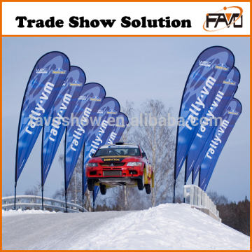 Short Time Delivery Advertising Display, Outstanding Beach Flag Display