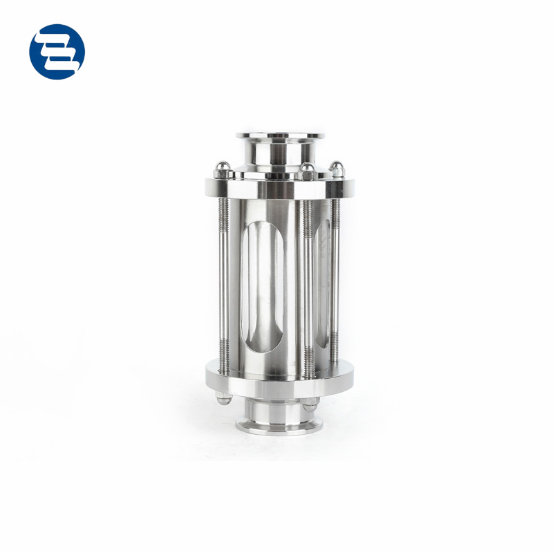 SANTHAI Sanitary Stainless Steel Welded Straight Tubular Sight Glass