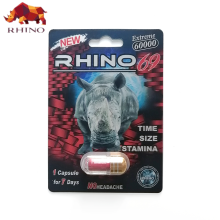Rhino 69 capsules de soins de santé pilules sexuelles