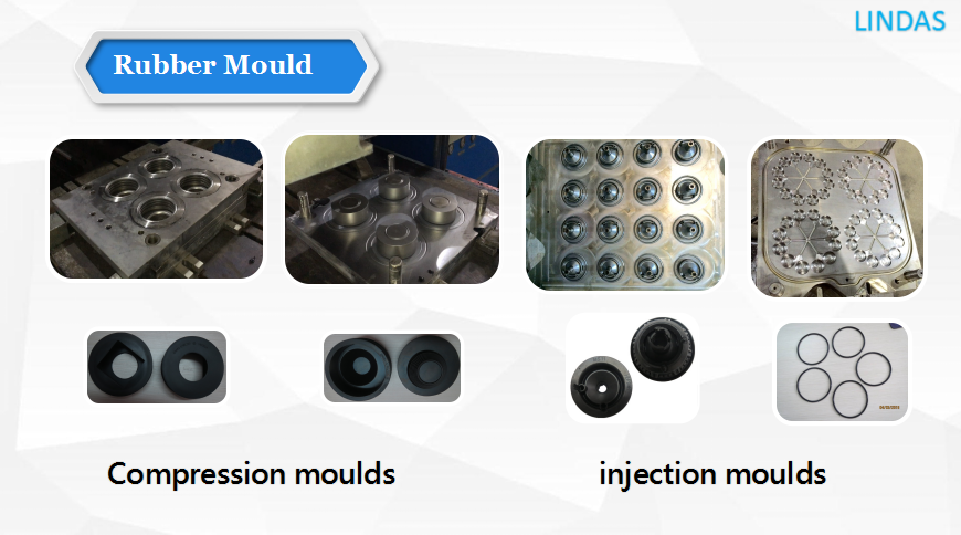 High precision rubber compression mold maker