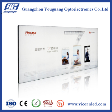 Indoor frameless Backlit LED fabric lightbox